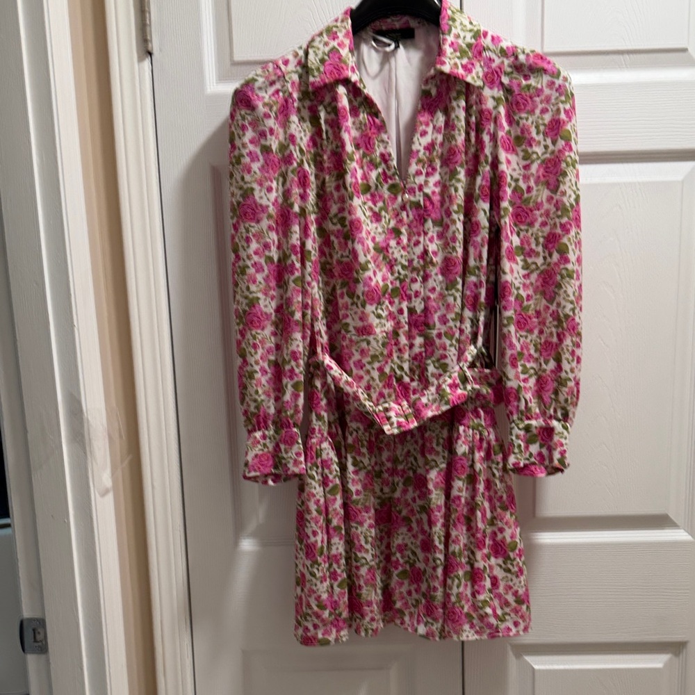 Beautiful Easter Dress  CeCe Pink Floral Midi Dress